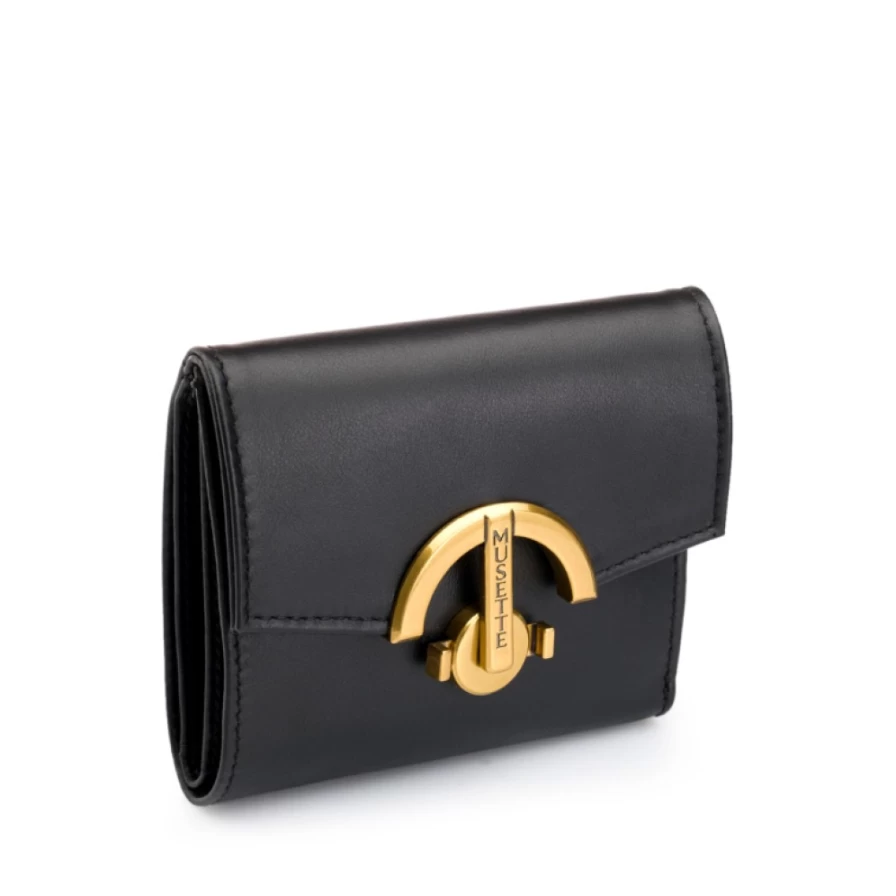Musette Women's Coco Mini Wallet - Stylish & Compact Portofel for Everyday Use