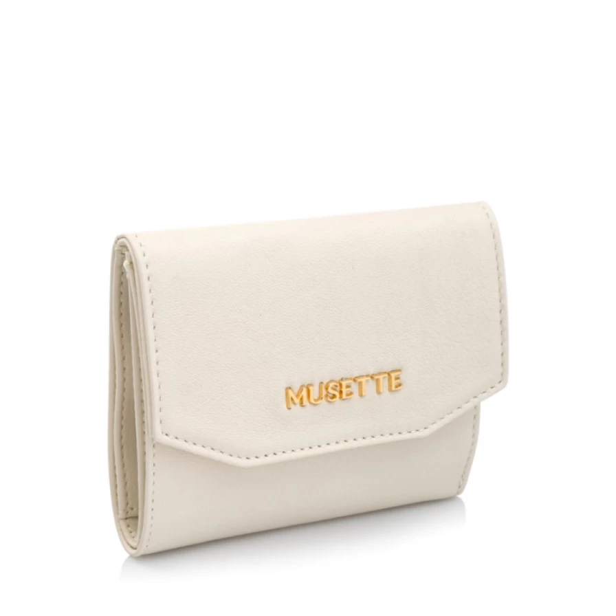 Musette Women's Emma Leather Wallet - Stylish & Compact Portofel for Everyday Use