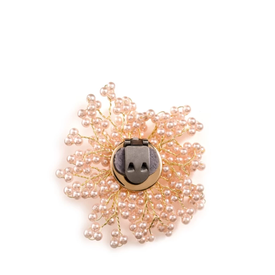 Musette Women's Pearl Embellished Shoe Accessories - Elegant & Stylish Footwear Decor