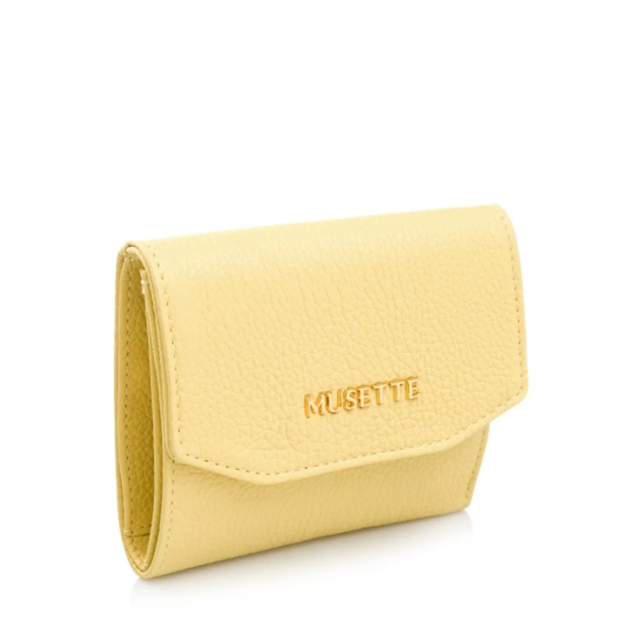 Musette Women's Emma Leather Wallet - Stylish & Compact Portofel for Everyday Use